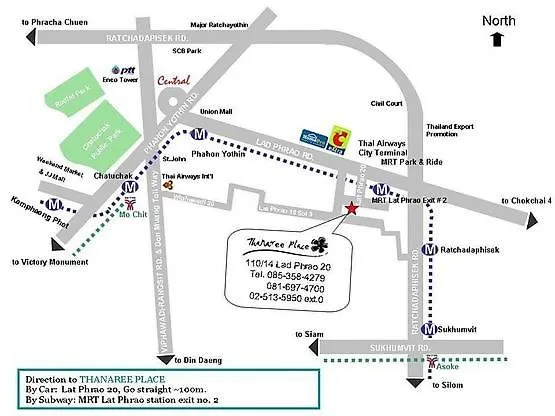 Thanaree Place 3* Bangkok